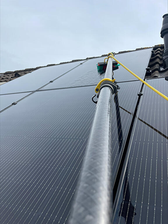 Reiniging zonnepanelen